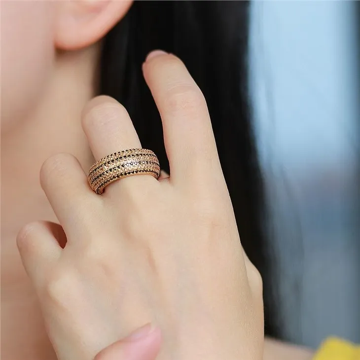 Cz Classic Micro Pave Ring