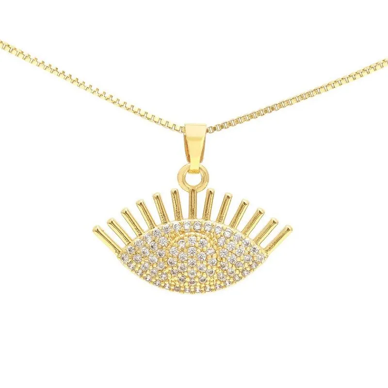 Pingente de mau olhado em prata esterlina