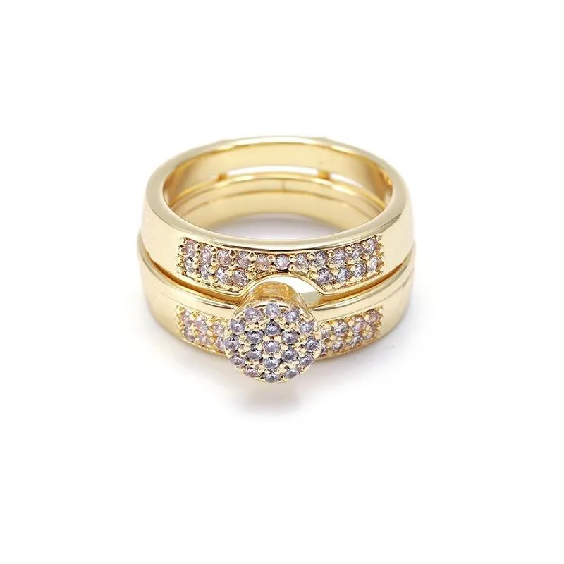 Conjunto requintado de anéis empilháveis