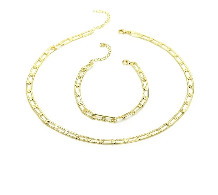 Conjunto de joias femininas de design de moda