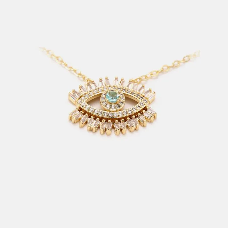 Pingente de olho mau de vidro