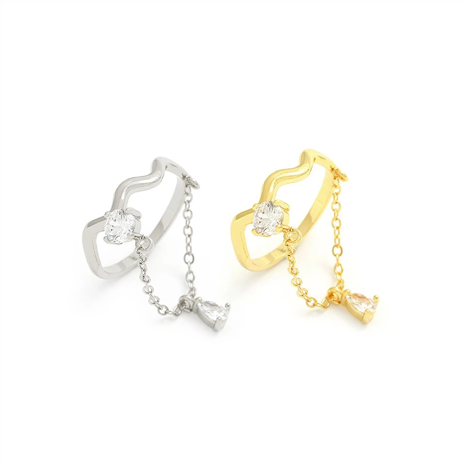 Nova Moda Anel Cz Feminino