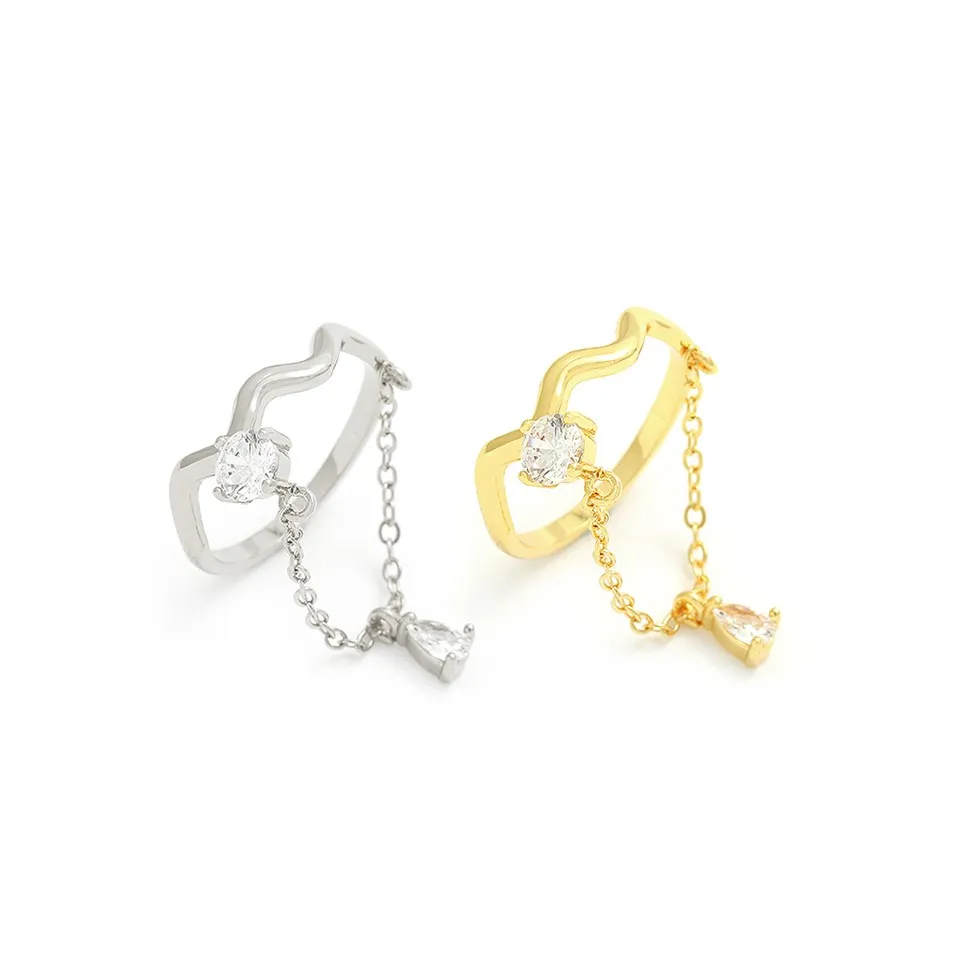 Nova Moda Anel Cz Feminino