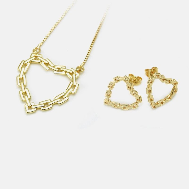 Popular Design Heart Jewelry Set