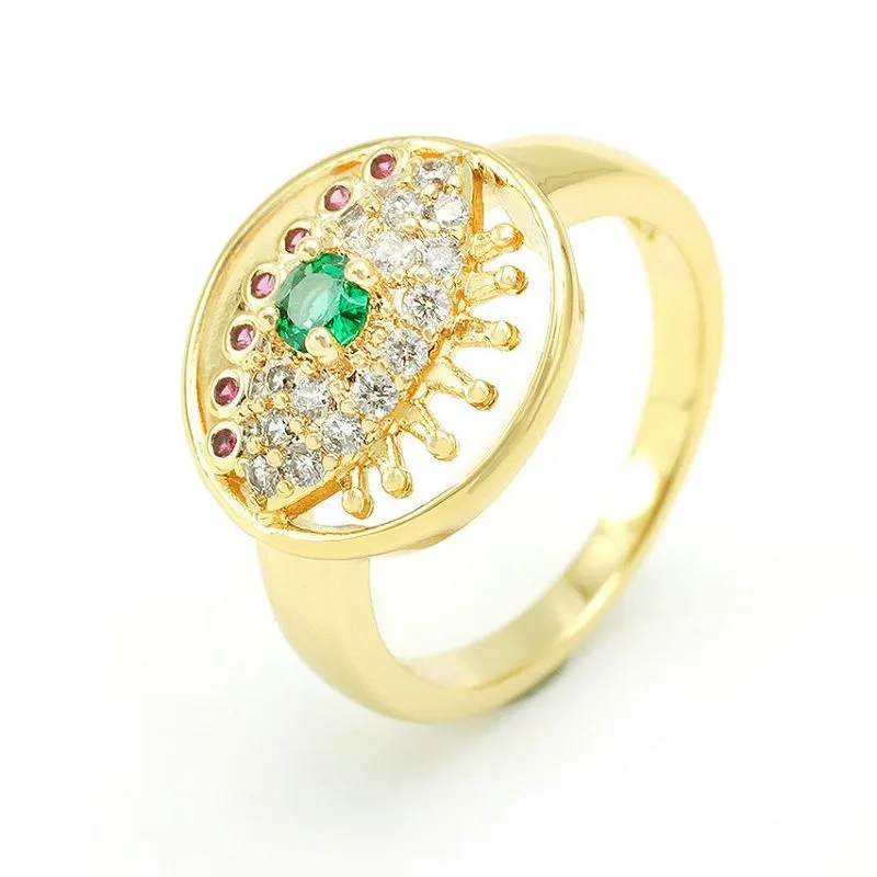 Anel vintage de mau-olhado